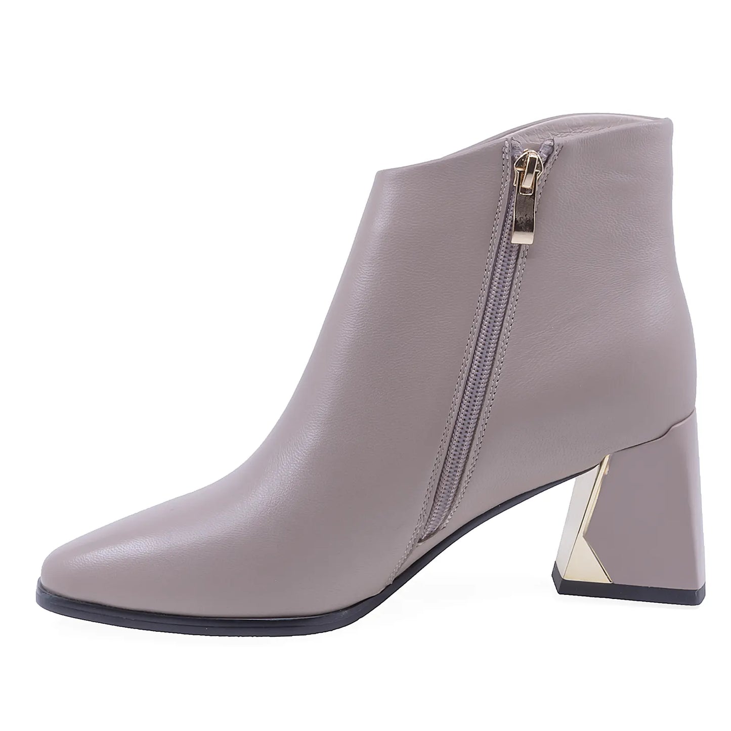 Ghete Dama Elegante FeelingPiele Naturala H5218-3433 Bej