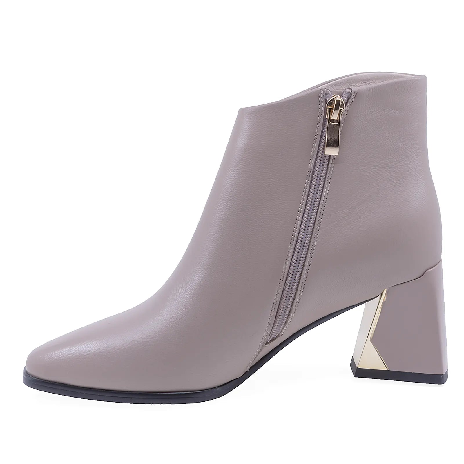 Ghete Dama Elegante FeelingPiele Naturala H5218-3433 Bej