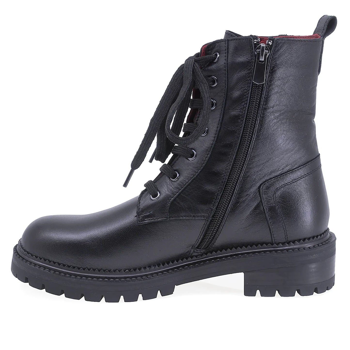 Ghete Dama Casual Anna Viotti Piele Naturala D54-1903-95 Negru