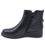 Ghete Dama Casual Anna Viotti Piele Naturala D111-E29606-72 Negru