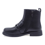 Ghete Dama Casual Anna Viotti Piele Naturala D112-GAW2523 Negru