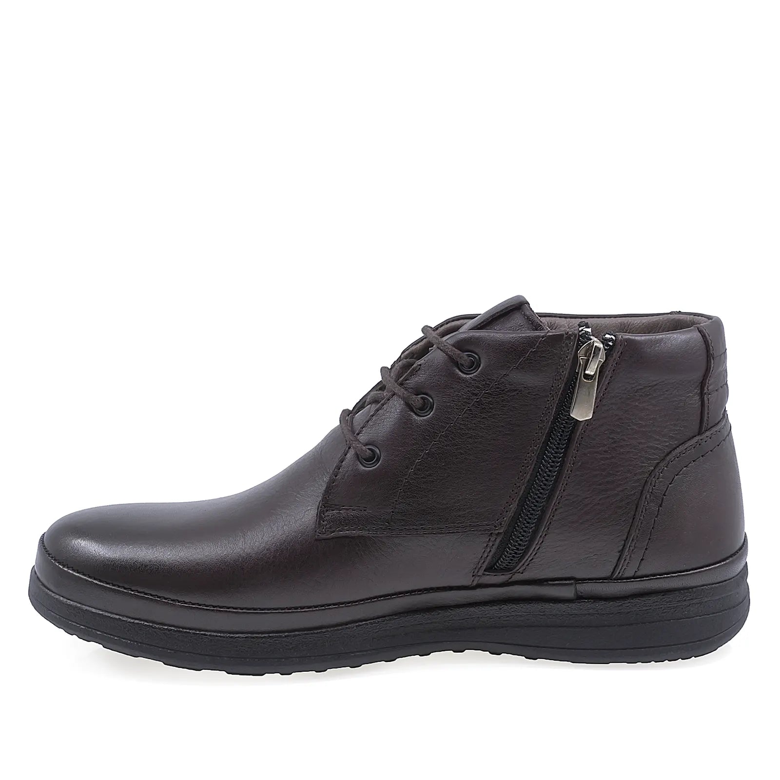 Ghete barbati casual Goretti piele naturala B41-123 maro