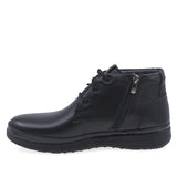 Ghete barbati casual Goretti piele naturala B41-123 negru