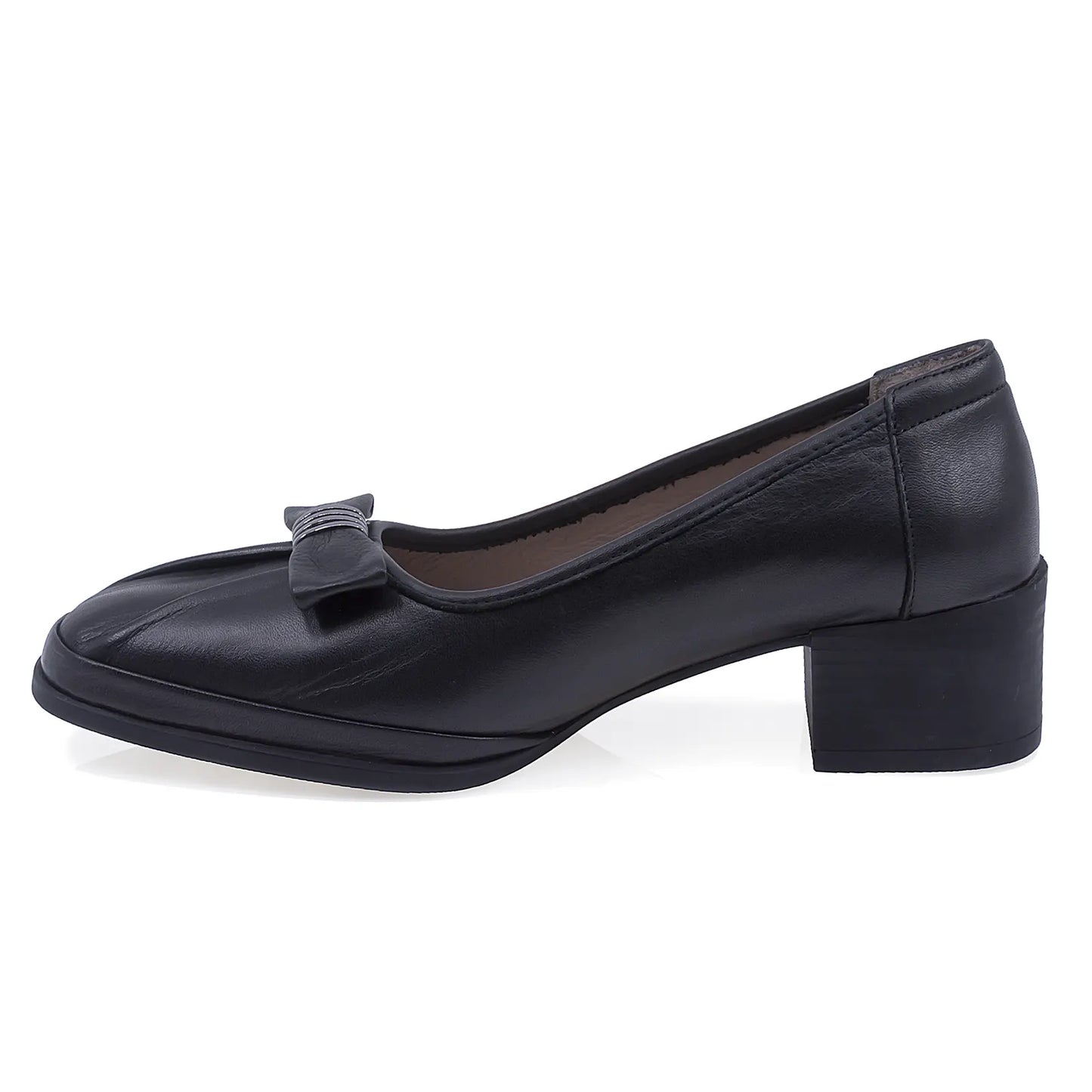 Pantofi Dama Casual Anna Viotti Piele Naturala D50-5649-20 Negru