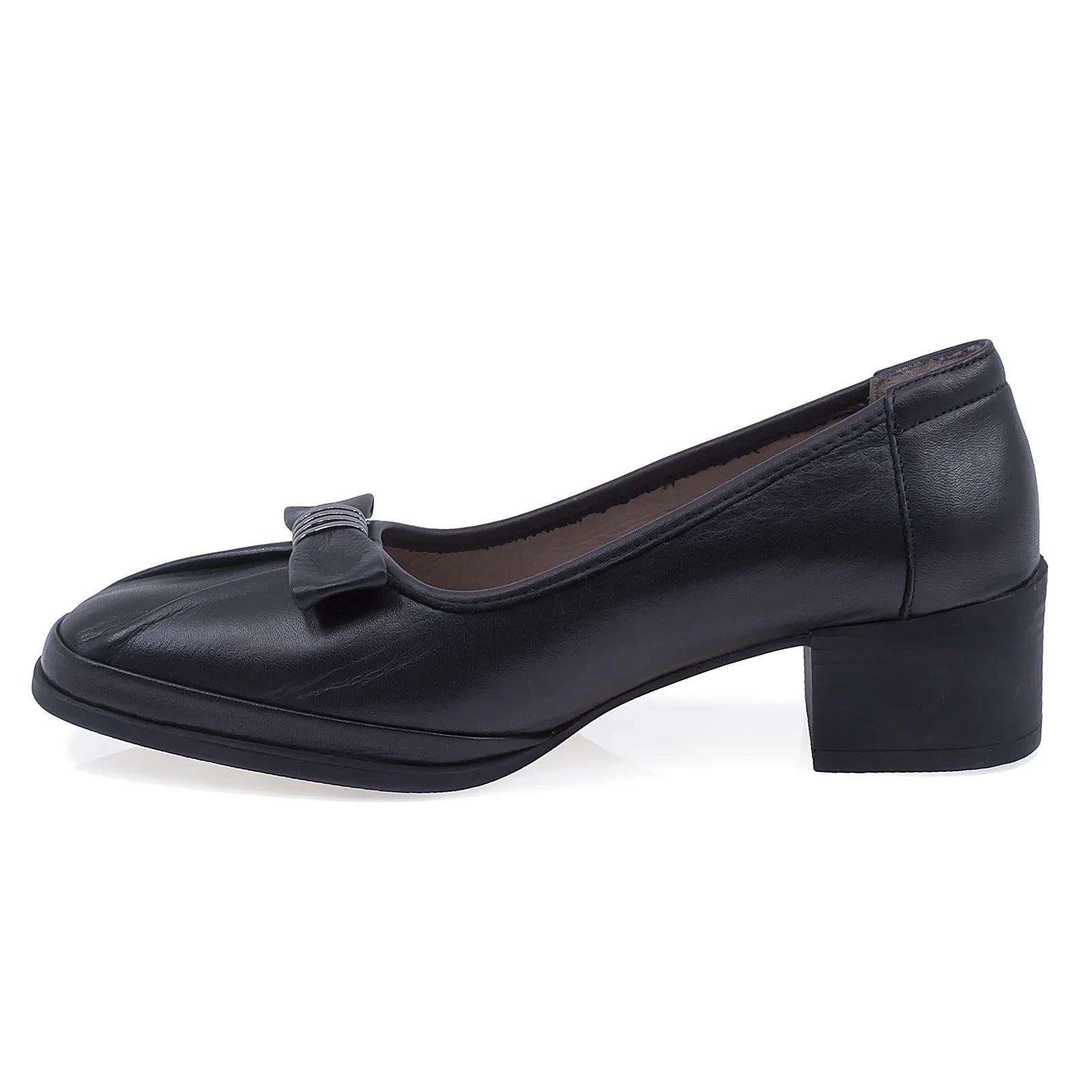 Pantofi Dama Casual Anna Viotti Piele Naturala D50-5649-20 Negru