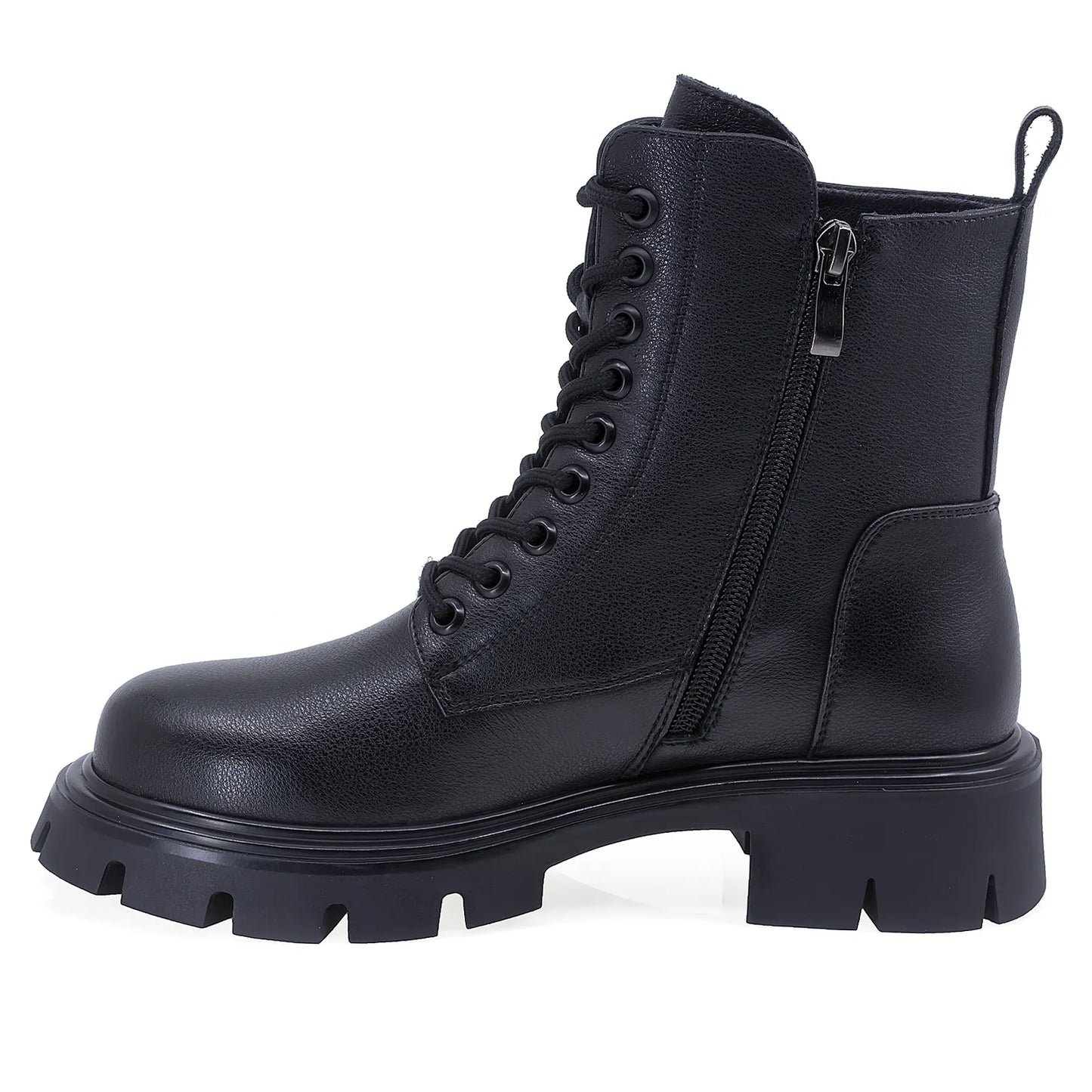 Ghete Dama Casual Anna Viotti Piele Naturala D106-2577-F150 Negru