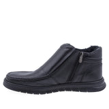 Ghete barbati casual Goretti piele naturala B69-149 negru