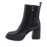 Ghete Dama Elegante Anna Viotti Piele Naturala D106-L358-6A696-T107 Negru