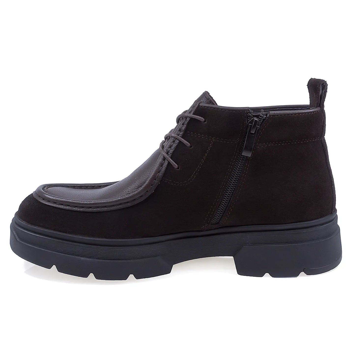 Ghete barbati casual Goretti piele intoarsa B109-HS2158-2-2 maro