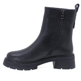 Ghete Dama Casual Anna Viotti Piele Naturala D106-M126-M556 Negru