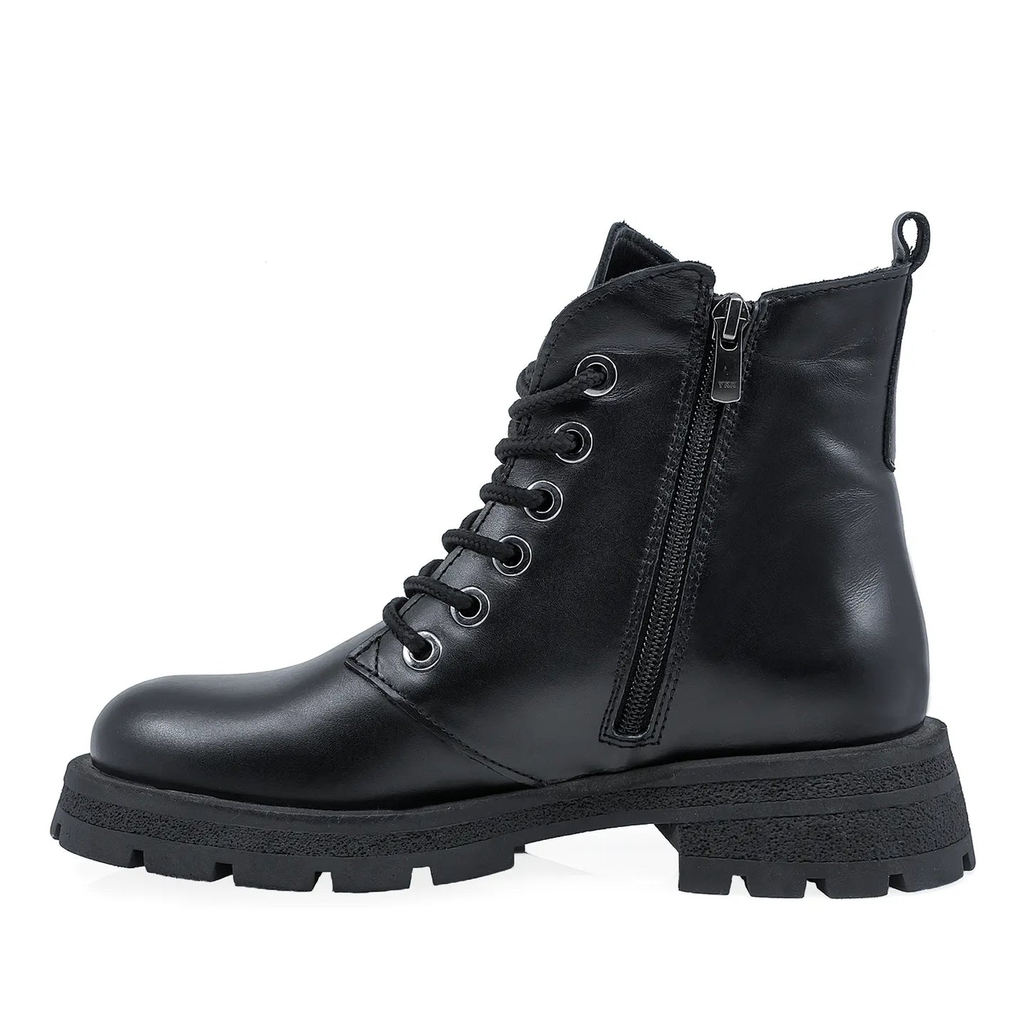 Ghete Dama Casual Anna Viotti Piele Naturala D26-COLOR Negru