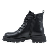 Ghete Dama Casual Anna Viotti Piele Naturala D26-COLOR Negru