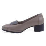 Pantofi Dama Casual Anna Viotti Piele Naturala D50-5737-04 Gri