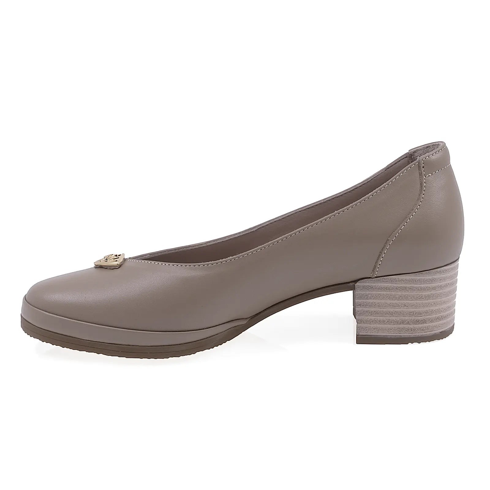 Pantofi Dama Casual Anna Viotti Piele Naturala D50-5430 gri