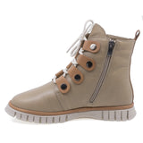 Ghete Dama Casual Anna Viotti Piele Naturala D45-24433 Bej