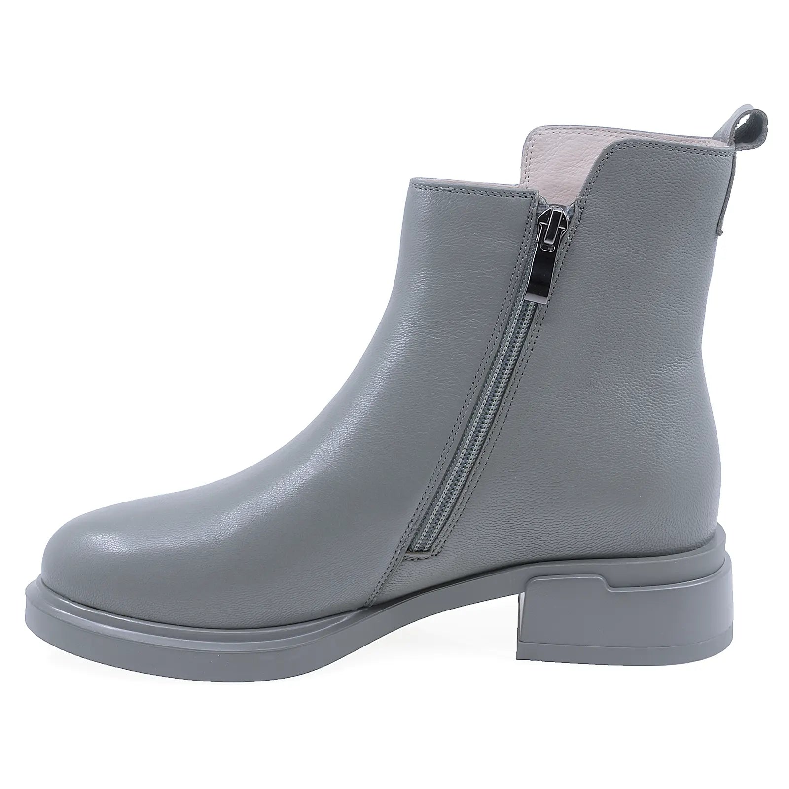 Ghete Dama Casual Feeling Piele Naturala H5300-363136 Gri