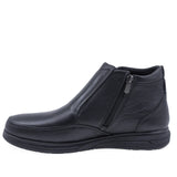 Ghete barbati casual Goretti piele naturala B25-3202 negru