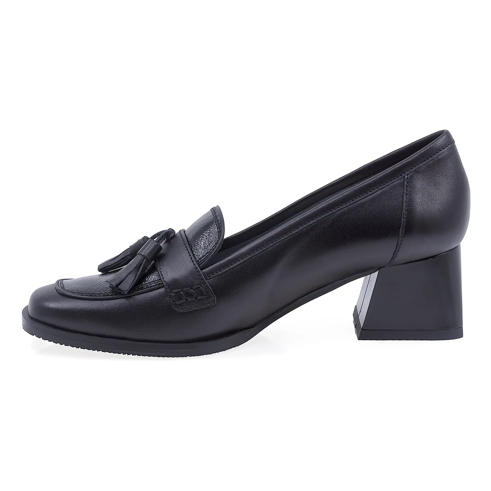 Pantofi dama eleganti Anna Viotti piele naturala D2968 negru