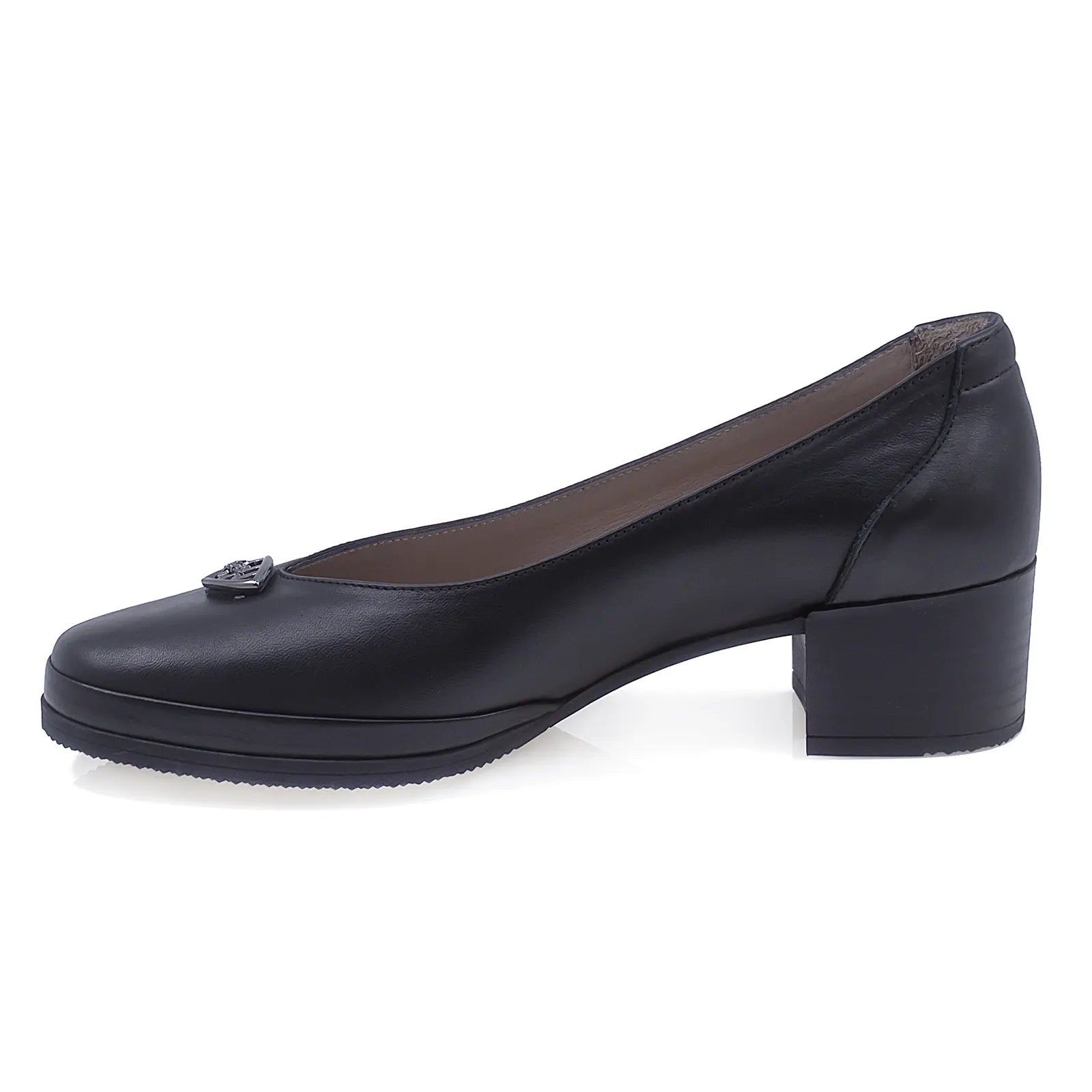 Pantofi Dama Casual Anna Viotti Piele Naturala D50-5430 Negru