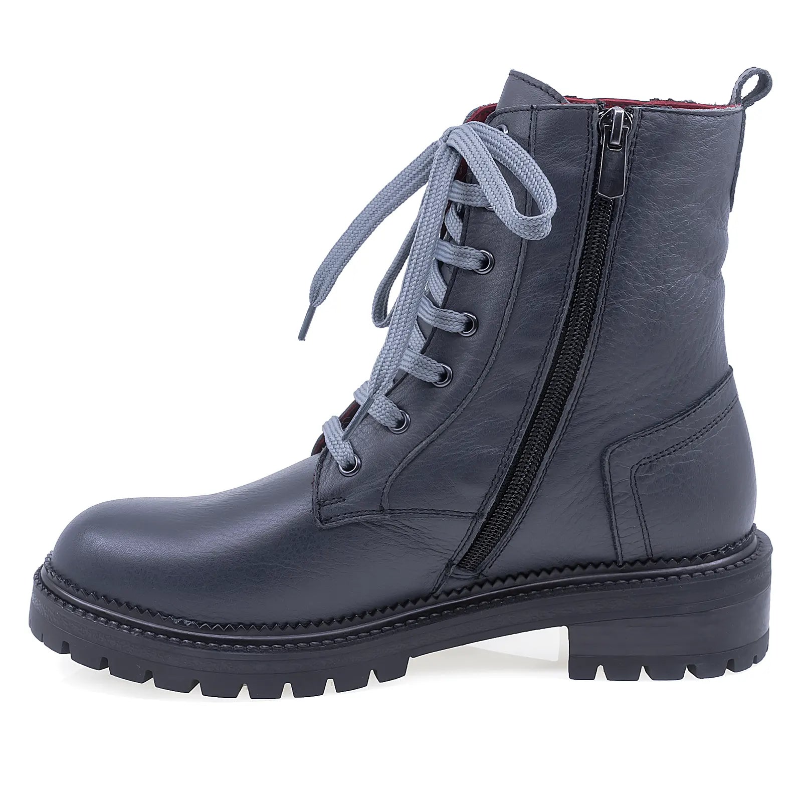 Ghete Dama Casual Anna Viotti Piele Naturala D54-1903-95 Gri