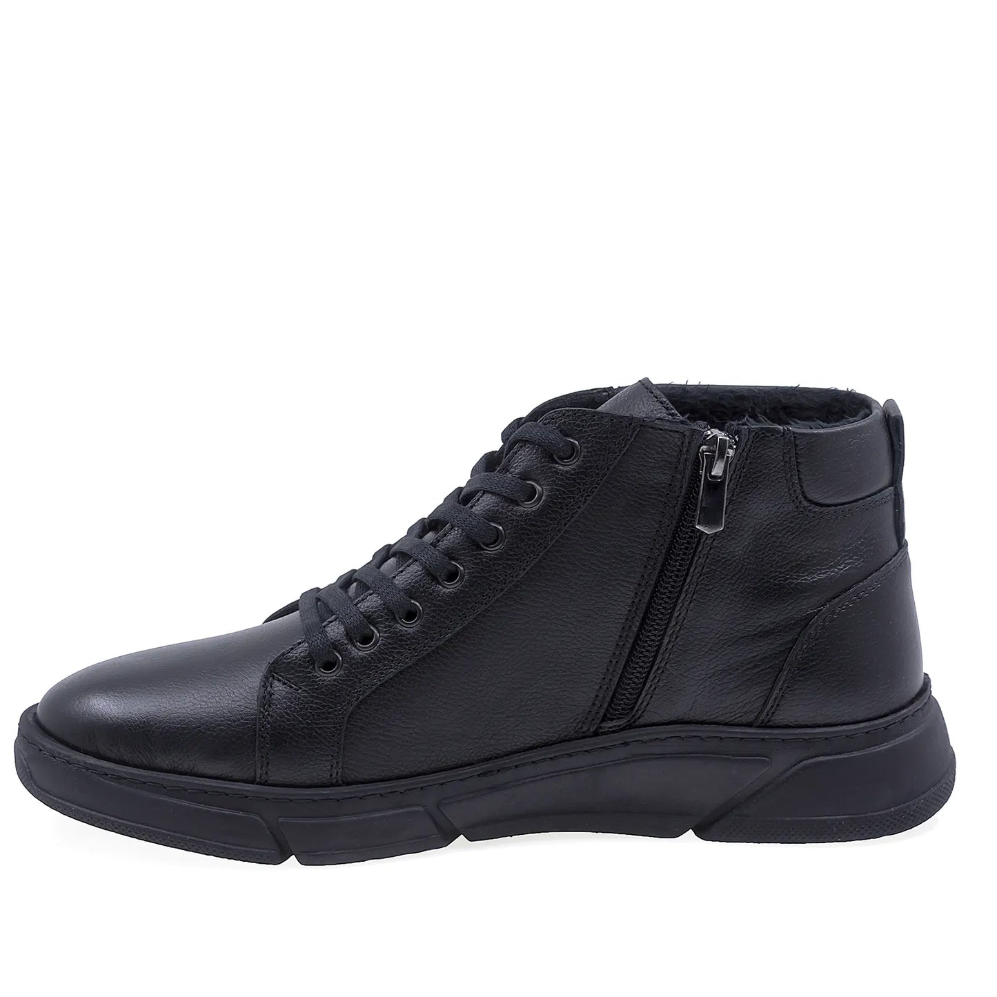 Ghete barbati casual Goretti piele naturala B69-280 negru