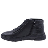Ghete barbati casual Goretti piele naturala B69-280 negru
