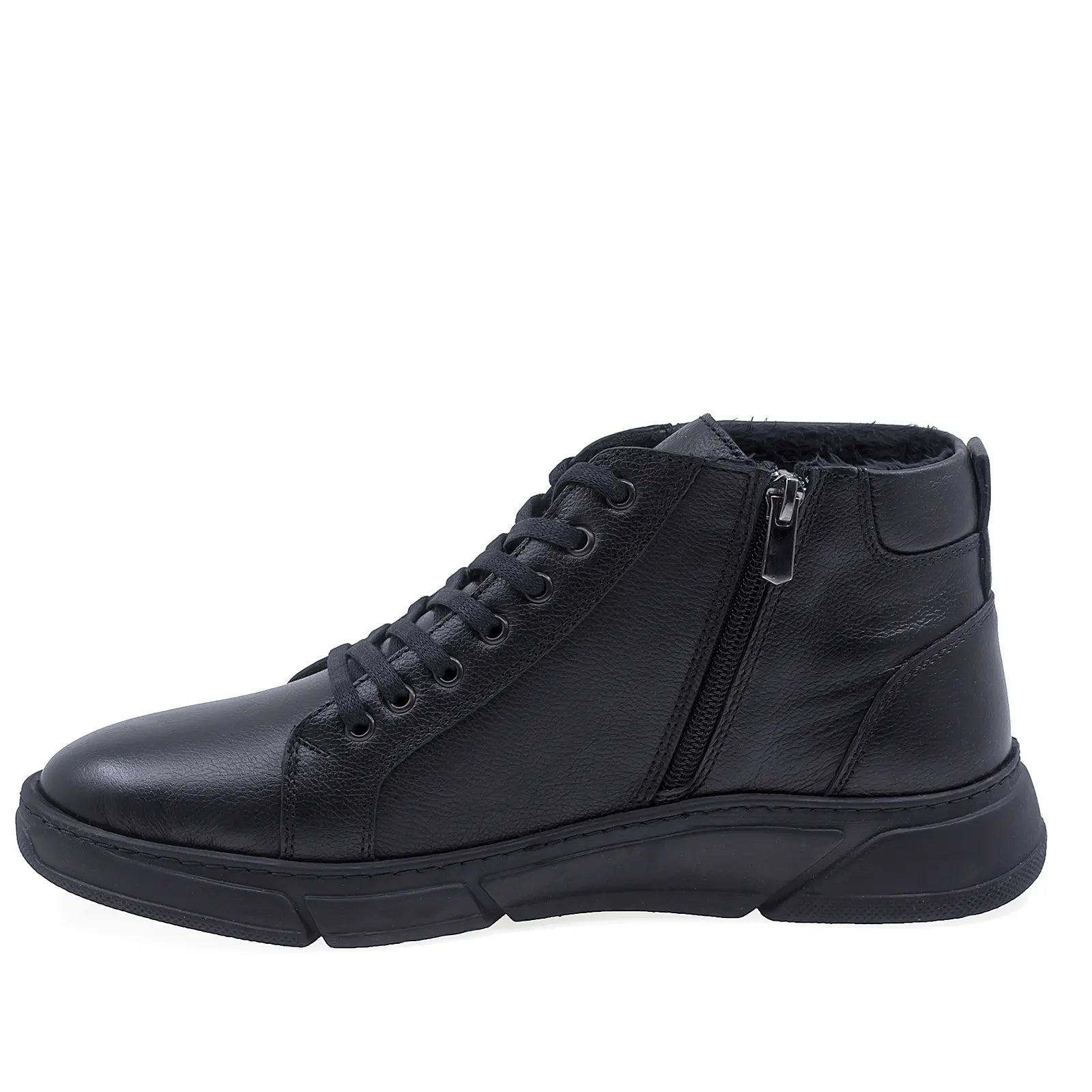 Ghete barbati casual Goretti piele naturala B69-280 negru