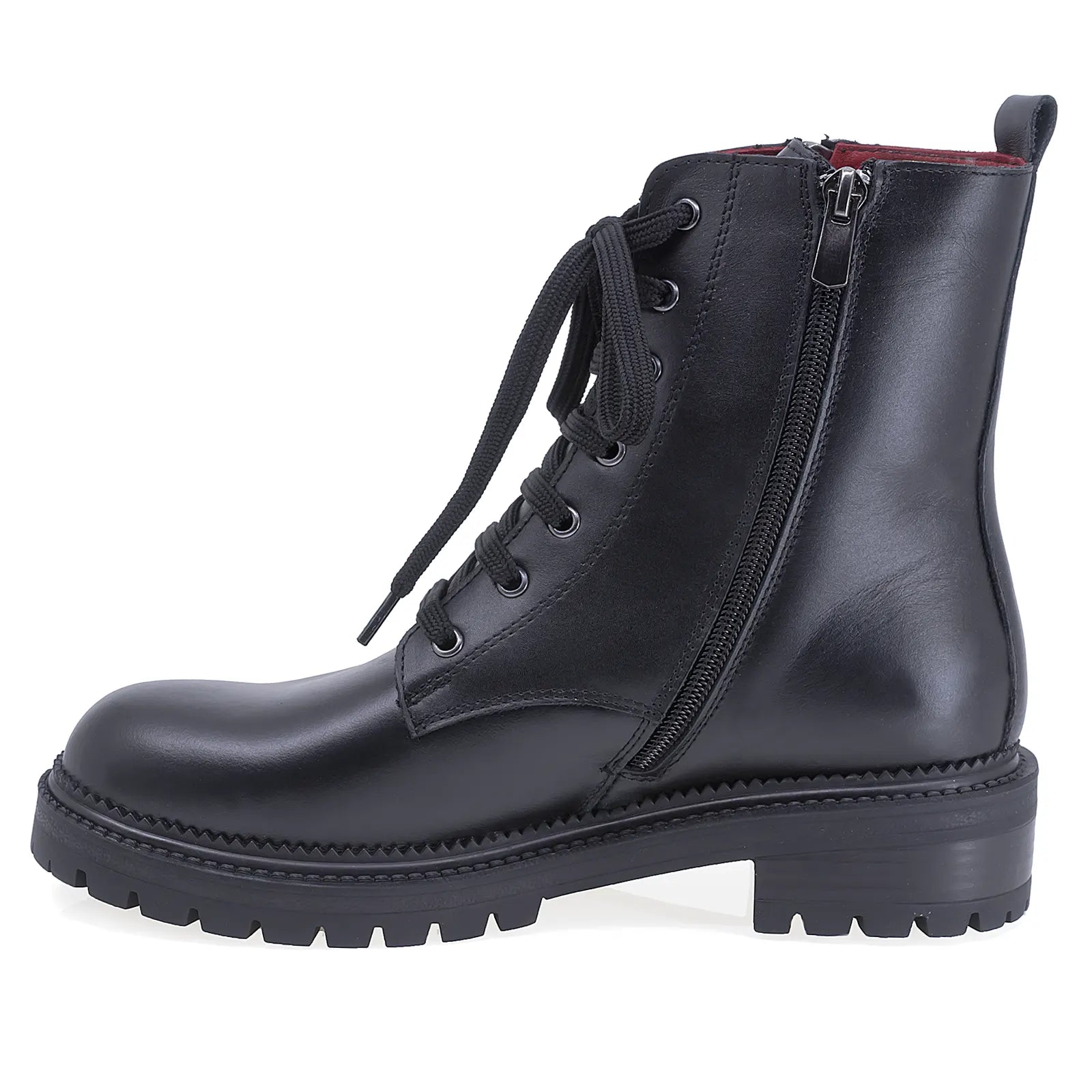 Ghete Dama Casual Anna Viotti Piele Naturala D54-1901-95 Negru