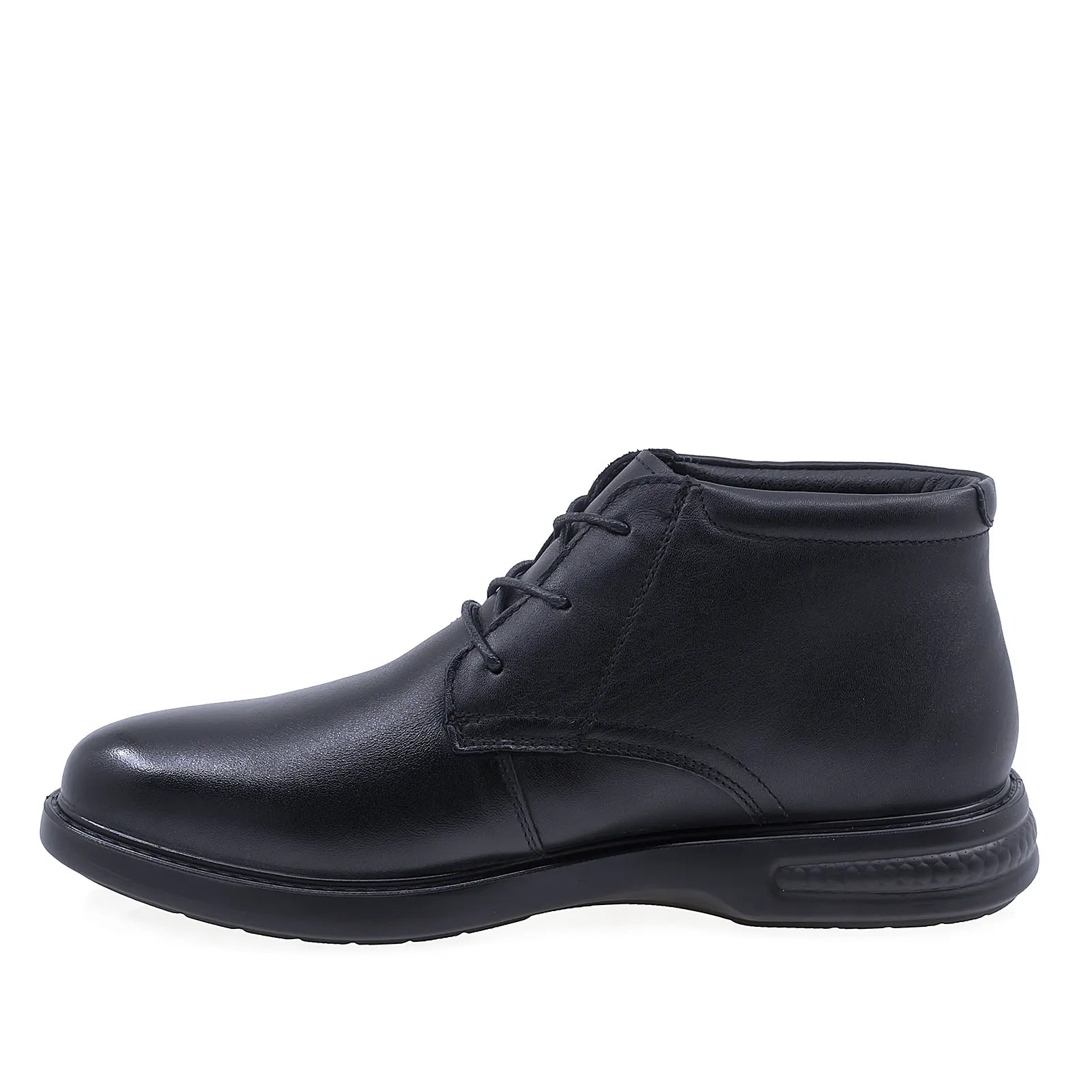 Ghete barbati casual Goretti piele naturala B111-29205 negru