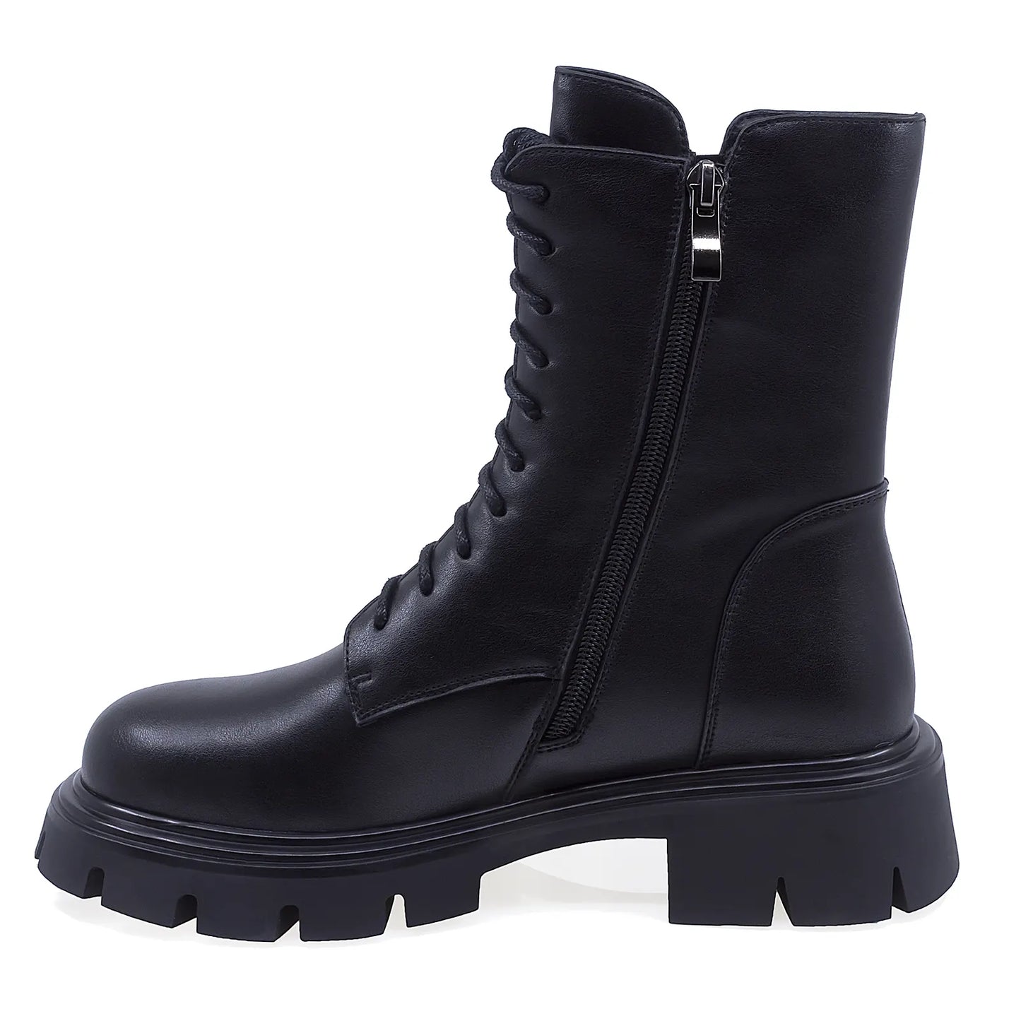 Ghete Dama Casual Anna Viotti Piele Naturala D112-GAW2513 Negru