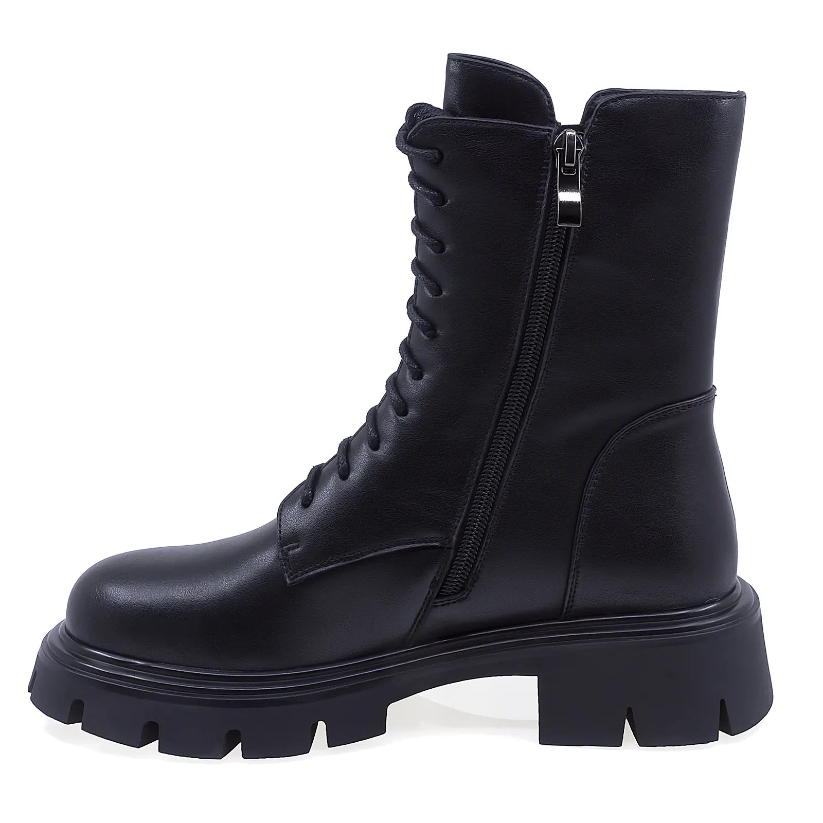 Ghete Dama Casual Anna Viotti Piele Naturala D112-GAW2513 Negru