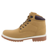 Ghete Barbati Casual Goretti Piele Nabuc B110-22M8372 mustar