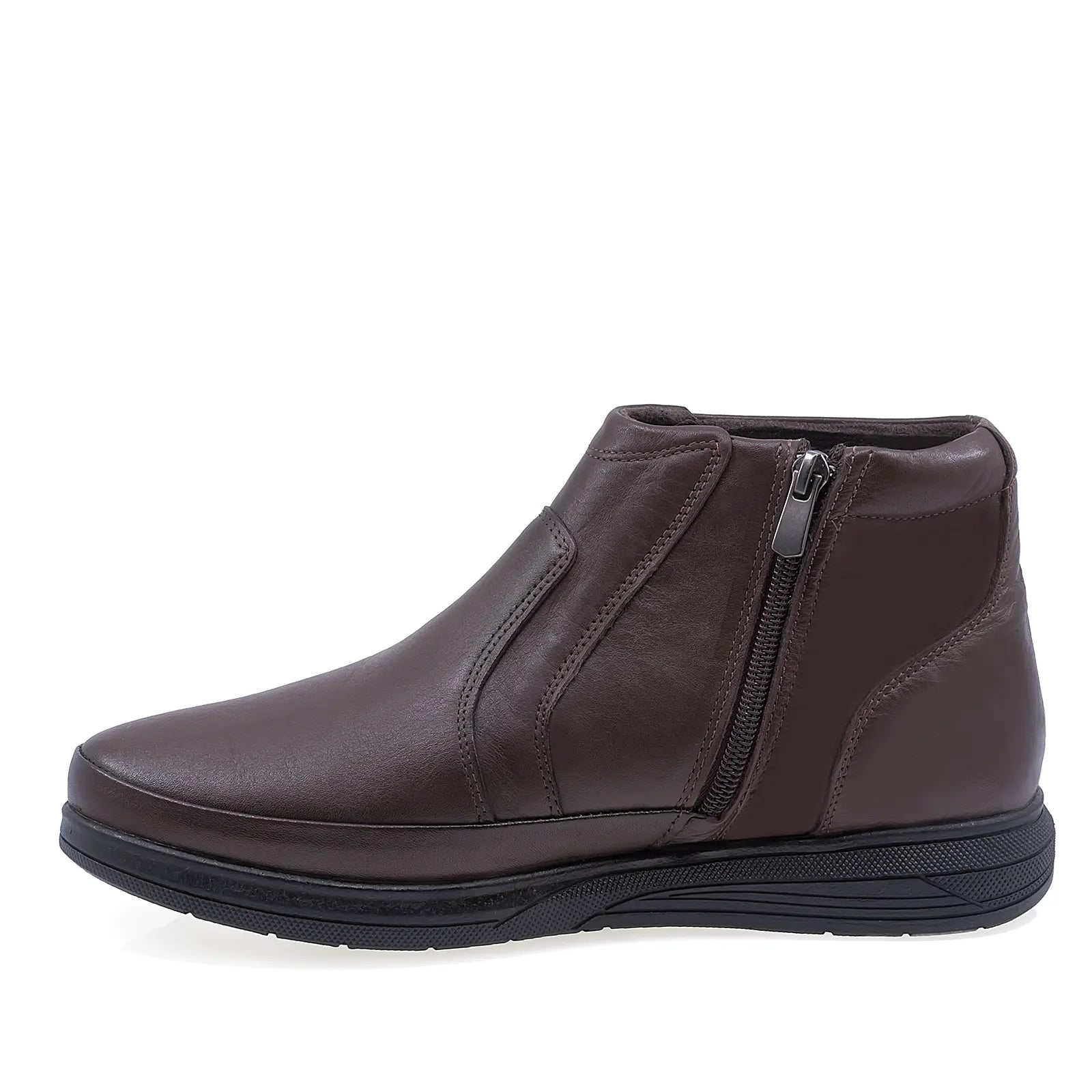 Ghete barbati casual Goretti piele naturala B25-3210 maro