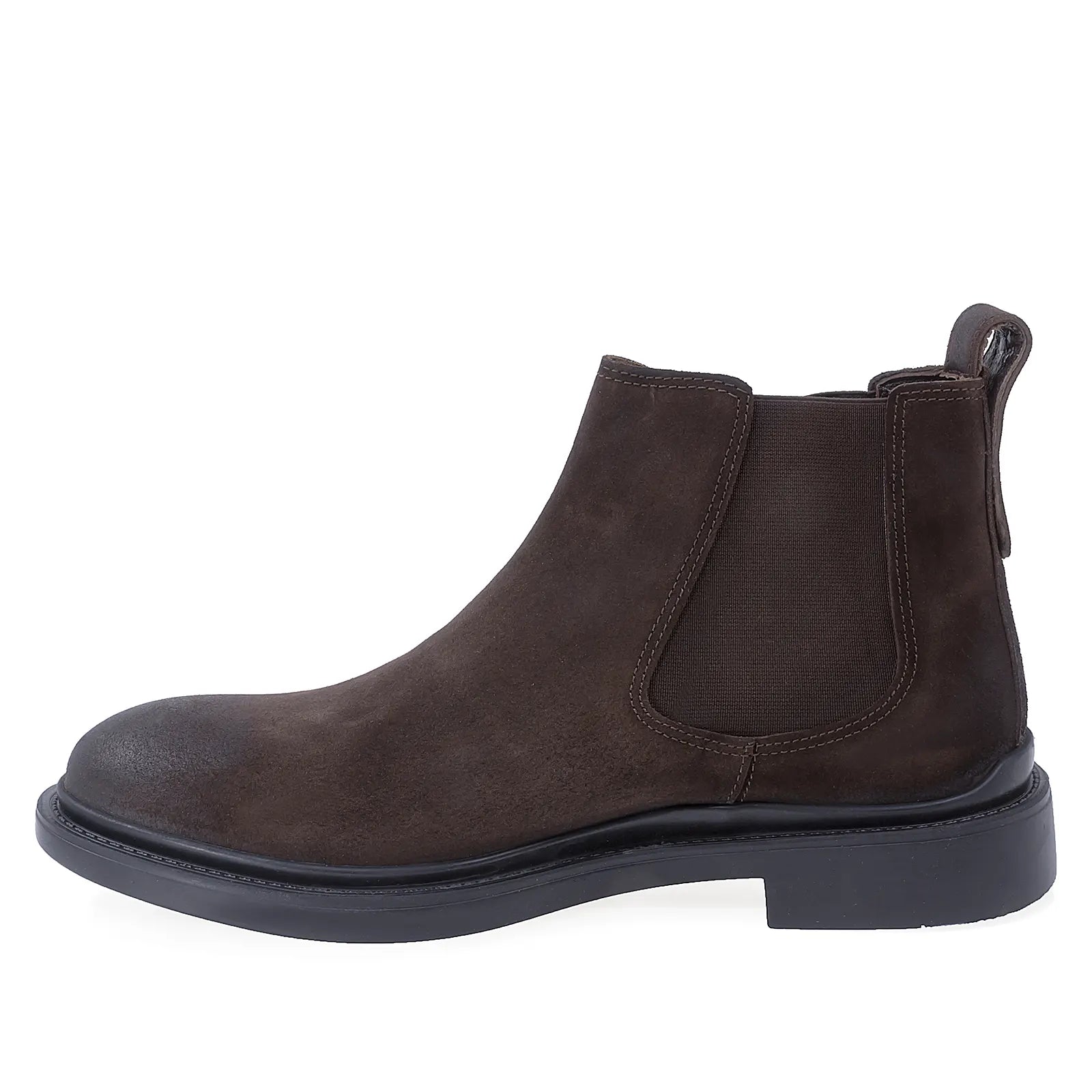 Ghete barbati casual Goretti piele intoarsa B36-2572-1013 maro