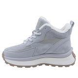 Ghete Dama Casual Anna Viotti Piele Intoarsa D106-M285-Q361 Gri