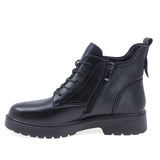 Ghete Dama Casual Anna Viotti Piele Naturala D111-3E18571-72 Negru