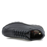 Pantofi barbati casual Bontimes piele naturala B635 negru