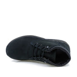 Ghete barbati casual Bontimes piele nabuc B671 Negru