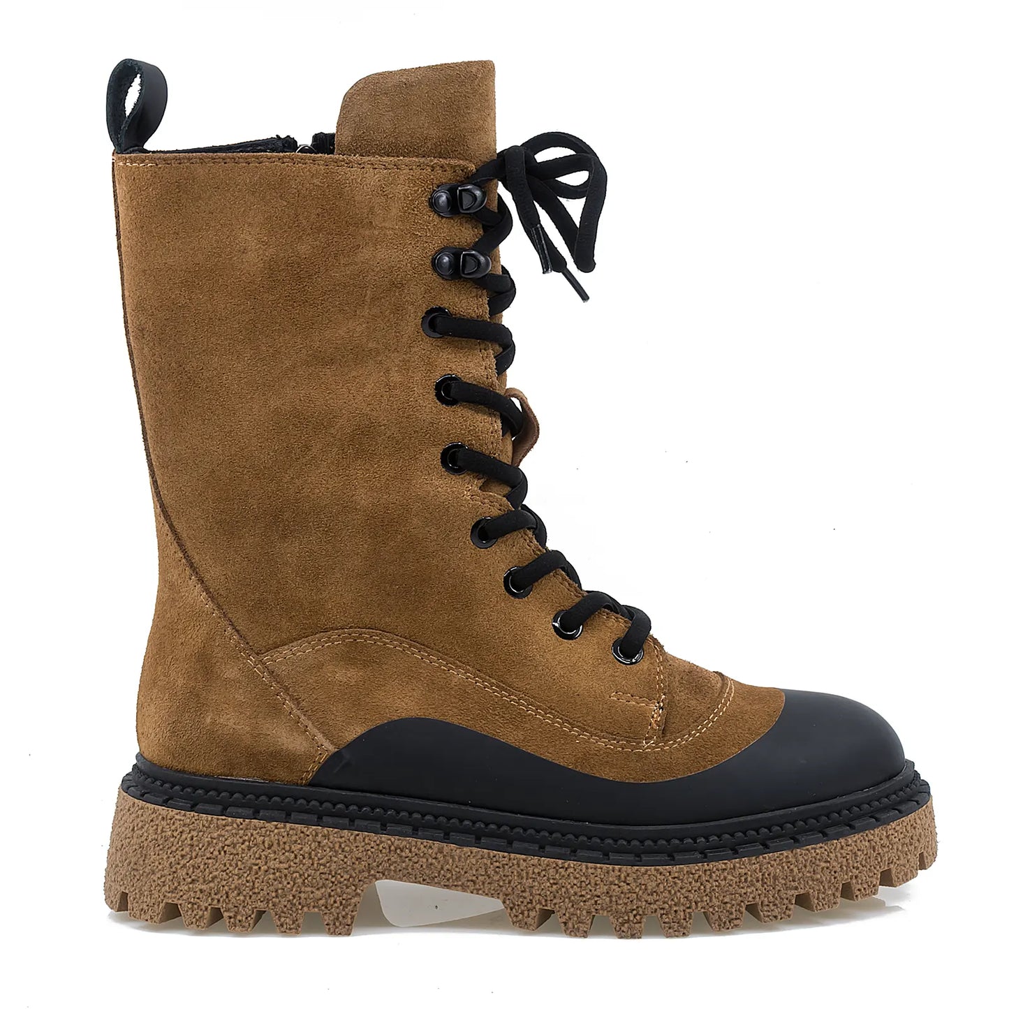 Ghete dama Anna Viotti 100 maro piele intoarsa