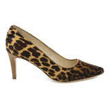 Pantofi dama Guban eleganti din piele naturala ponei D1218  multicolor