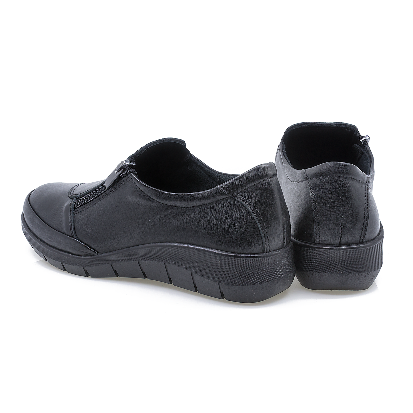 Pantofi dama Anna Viotti Negru din piele naturala D 1250 negru