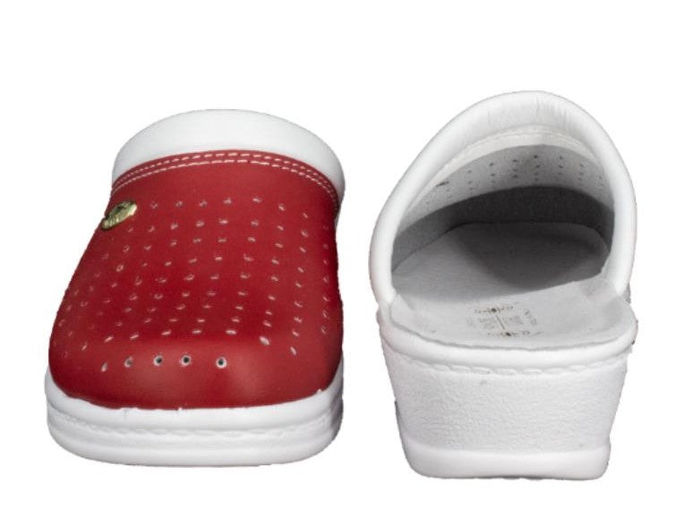 Papuci medicinali rosii Sanital Light