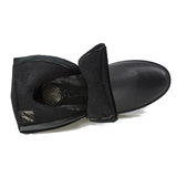 Ghete dama Anna Viotti din piele naturala D 1262 negru