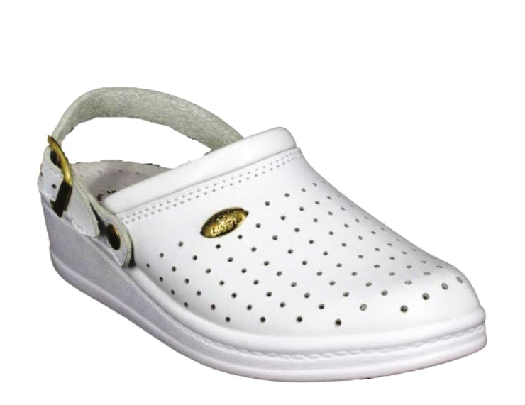 Papuci medicinali Sanital Light albi