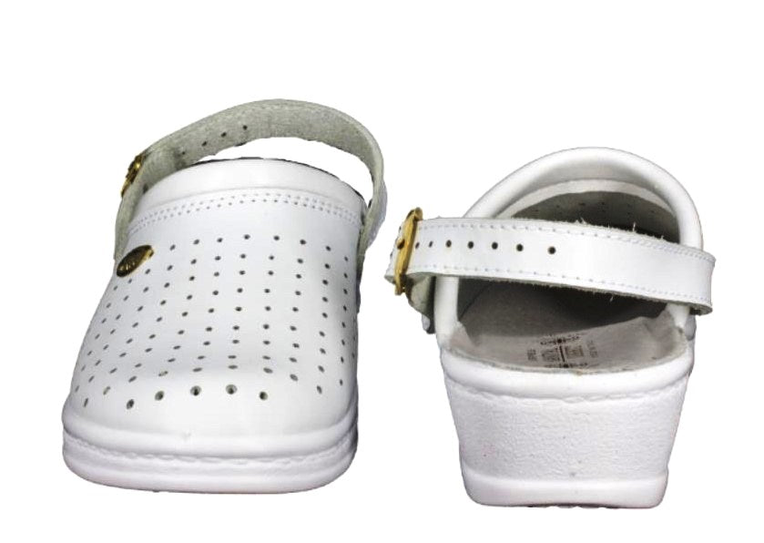 Papuci medicinali Sanital Light albi