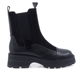 Ghete Dama Casual Anna Viotti Piele Intoarsa D105-6010R-LV1172-NT-01-TL-03 negre