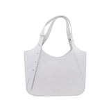 Geantă damă Anna Viotti piele naturala CS12650-001 alba