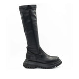 Cizme Dama Casual Anna Viotti Piele Naturala D44-682 Negru