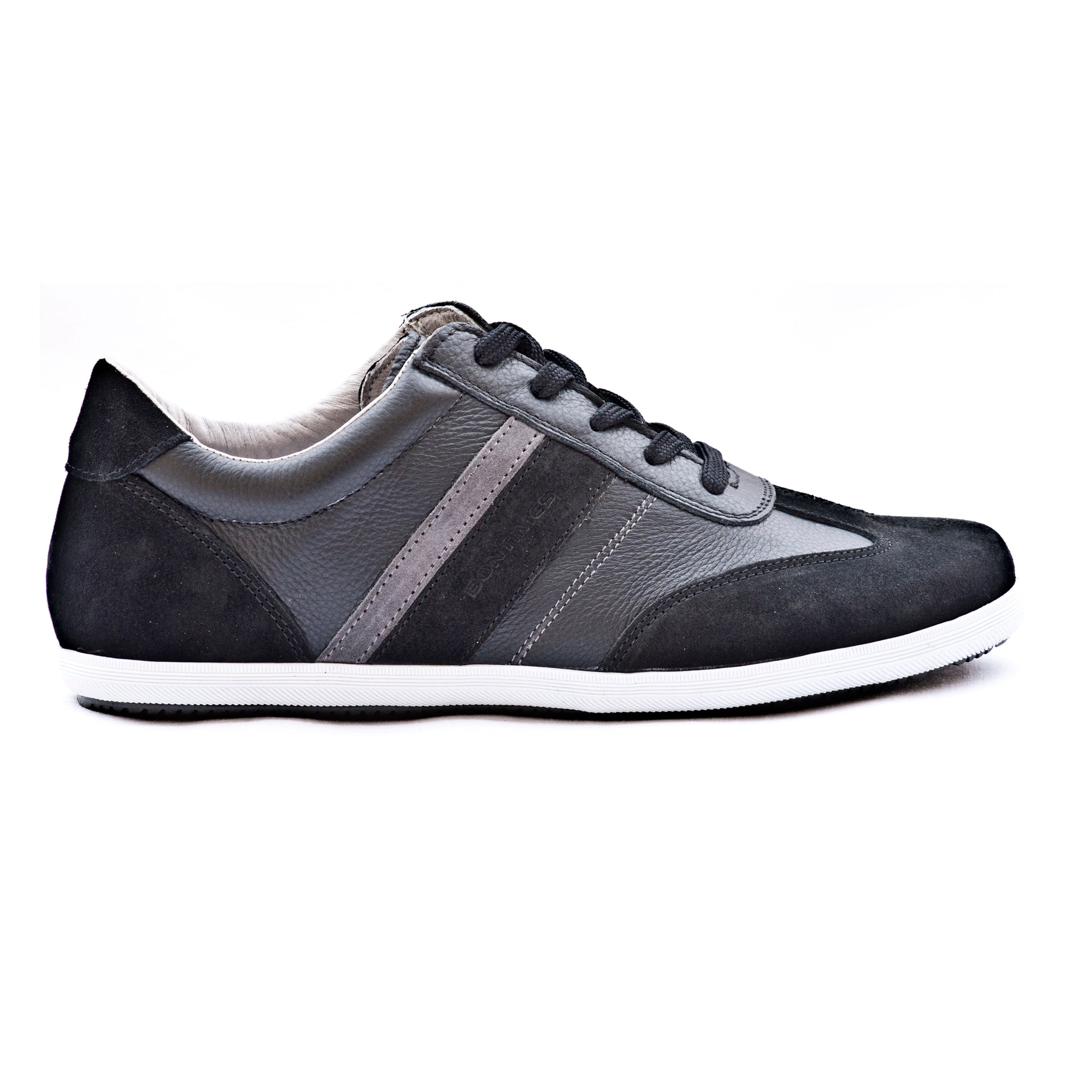 Pantofi Bit-Bontimes negri, din piele naturala - Goretti - Incaltaminte din piele naturala