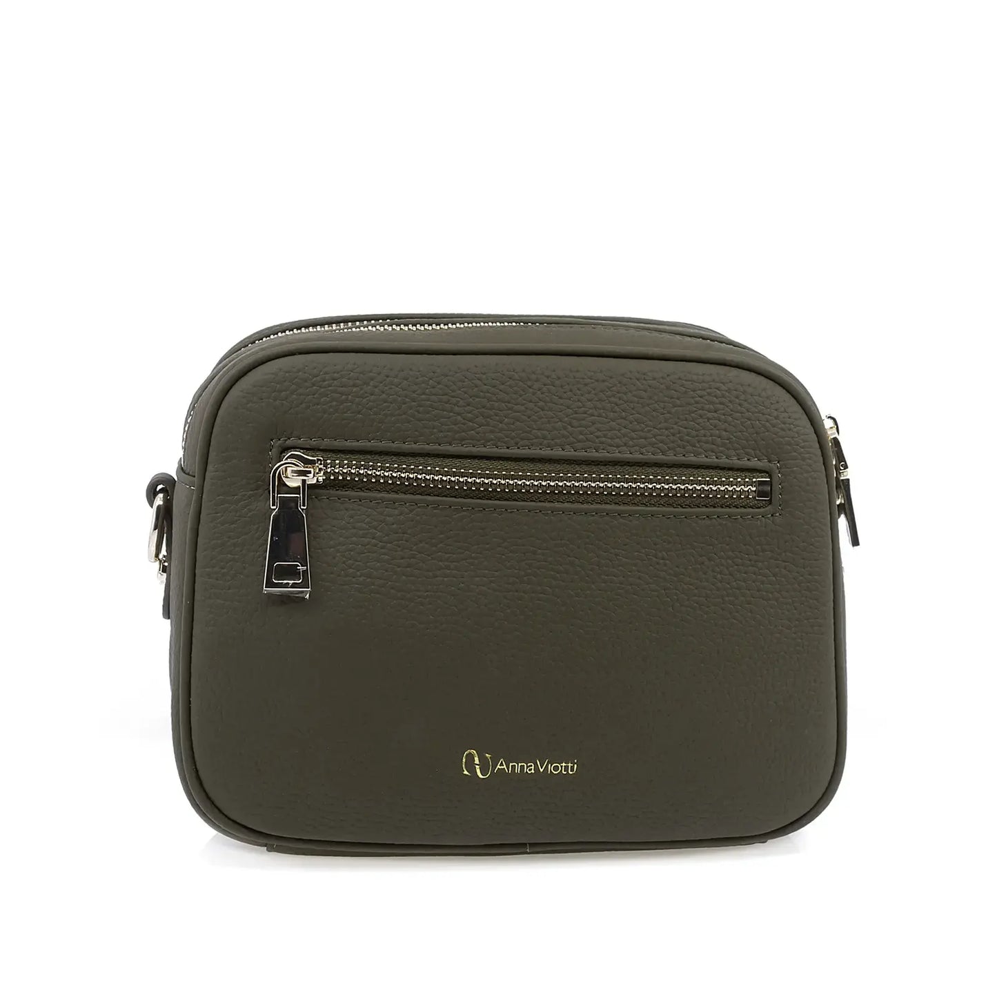 Geantă damă Anna Viotti piele naturala CSN4202-B001 verde
